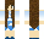rainbow brown hair girl