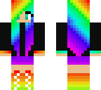 rainbow girl
