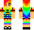 rainbow girl