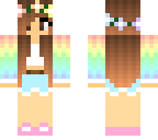 rainbow girl