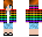 rainbow girl