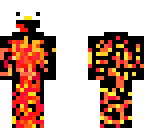 this chicken is on fire