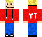 youtube gamer with hoodie