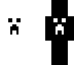black n' white creeper