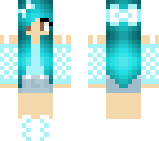 blue bubble girl