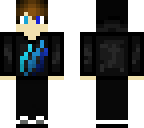 blue flame hoodie