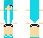 blue girl