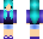 blue girl