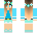 blue girl