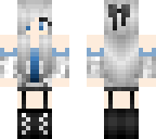 blue girl