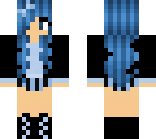 blue hair