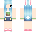 chibi blue bunny