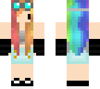chibi rainbow girl