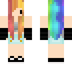 chibi rainbow girl