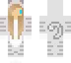 chibi snow leopard onesie