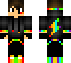 cool rainbow boy