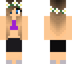 crop top girl