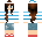 cute blue girl