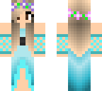 cute blue wedding dress girl