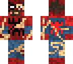 damaged spiderman