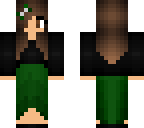 dark green dress