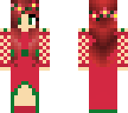 fancy red dress