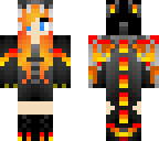 fire dragon girl requested by toothlessngtwing 