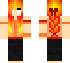 firey herobrine girl