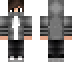 gray hoddie boy
