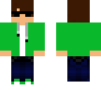 green jacket