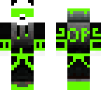 green panda