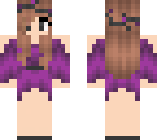 hot purple girl