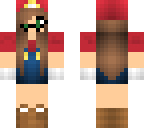 mario girl mustache edit