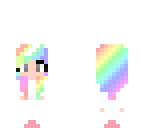mini rainbow girl