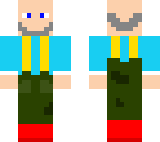old man in overalls
