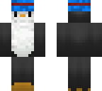 penguin guy with blue hat