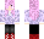 pink haired girl