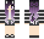 purple gamer cat