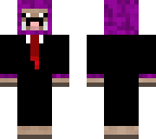 purple sheep in suit