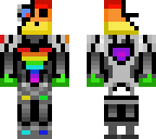 rainbow cyborg slime