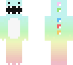 rainbow dinosaur