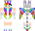 rainbow dragon girl