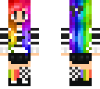 rainbow girl