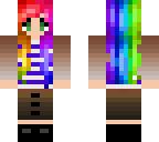 rainbow girl