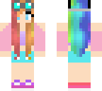 rainbow girl