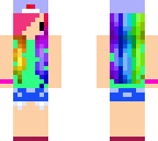 rainbow summer chic