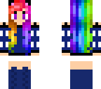 rainbow tardis girl