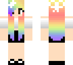 rainbow uni girl