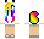 ranbow fox girl