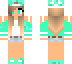 sparkled mint girl